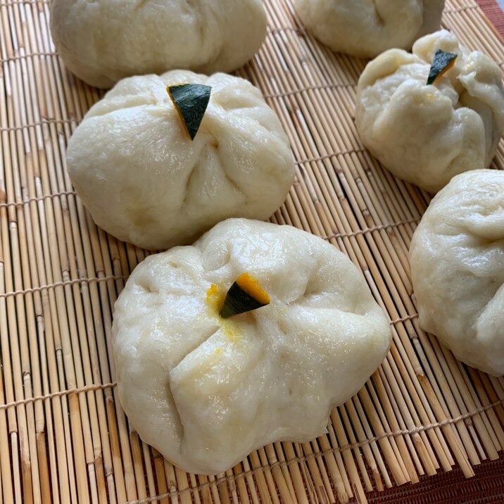 かぼちゃカスタードクリーム饅頭